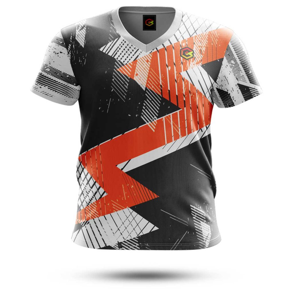 Jersey Fullprint Lengan Pendek